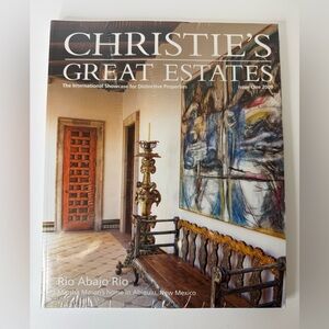 Christie's Great Estates First issue 2009 New Sealed Luxury Homes Magazine
